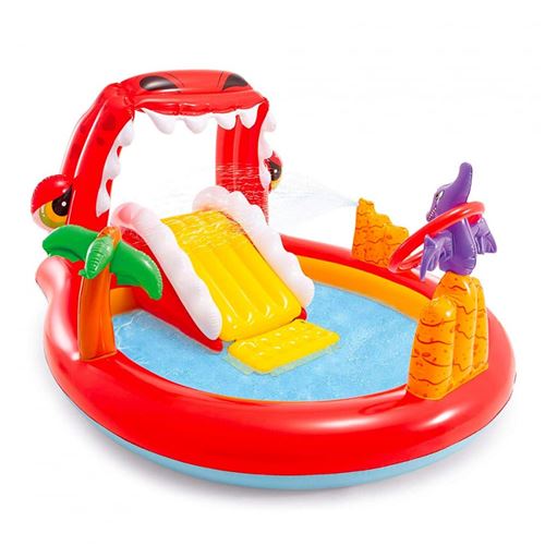 Piscine gonflable pour enfants Intex 57163 Happy Dino jeu