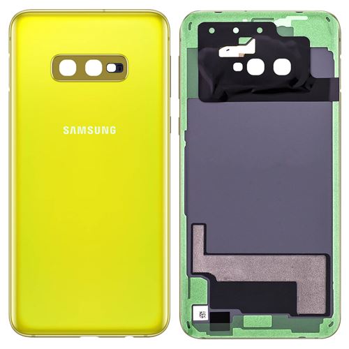 Cache Batterie pour Galaxy S10e Façade arrière Original Samsung Jaune