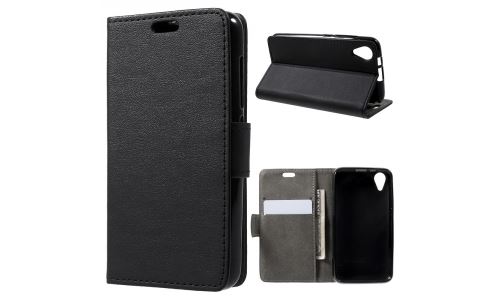 Etui type portefeuille noir pour Wiko Sunny 2