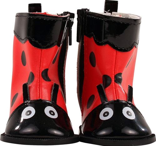 Bottes coccinelle poupée 42-50cm