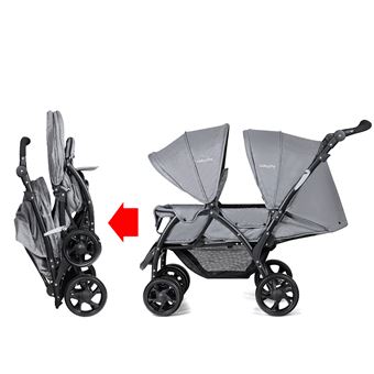 Poussette Double Giantex Pour Jumeaux Plus De 6 Mois Poussette Canne De Bebe Pliable Avec 4 Roues Capote Reglable Capacite De Charge Max 15kg 123 X 57 X 95 110 Cm Gris Poussette Achat Prix Fnac Poussette Double Giantex Pour Jumeaux Plus De 6 Mois Poussette Canne De Bebe Pliable Avec 4 Roues Capote Reglable Capacite De Charge Max 15kg 123 X 57 X 95 110 Cm Gris Poussette Achat Prix Fnac