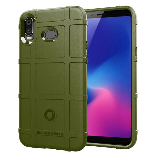 Etui Coque de protection durable anti choc pour Samsung Galaxy A6S - Vert foncé