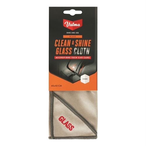 Valma tissu de verre V011 microfibre 40 x 40 cm gris