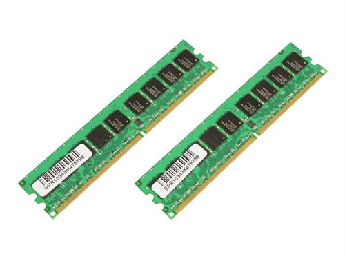 MicroMemory - SDRAM - 4 Go : 4 x 1 Go - DIMM 168 broches