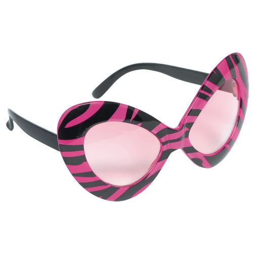 Amscan lunettes de fête diva noir/rose