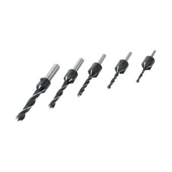 Lot De 5 Forets Excentriques à Quatre Flûtes - Pour Carrelage Et Matériaux Durs - Neuf - Marque Générique
