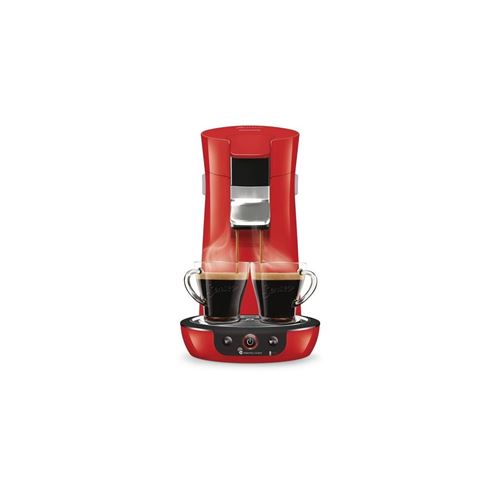 Philips senseo viva collection 1-2t 0,8l arret auto demarrage instantane rouge