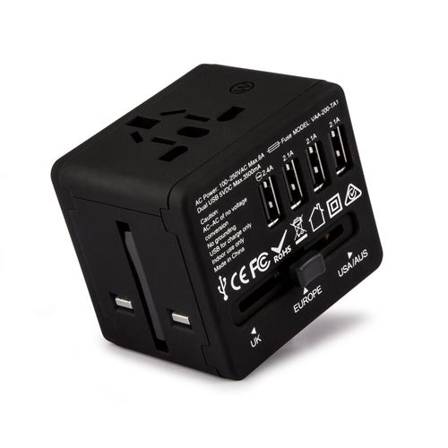 Veho TA-1 Adaptateur Universal 4-Port USB 5V 3,5A