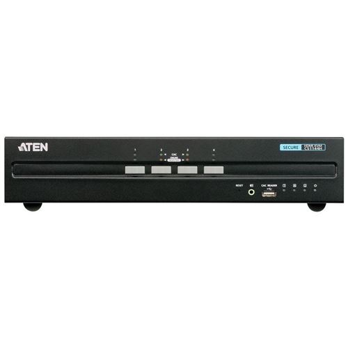 ATEN CS1144H, commutateur KVM sécurisé, 4 ports, double affichage HDMI, USB, audio