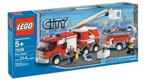 Camion de pompier LEGO City (7239)