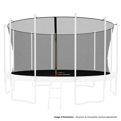 Filet int&eacute;rieur s&eacute;curit&eacute; Trampoline 14FT-12 Perches