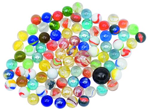Toys Pure Marbres en netje 86 pièces