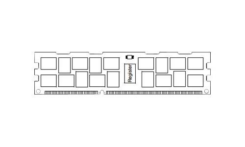 Samsung - Ddr3 - Module - 16 Go - Dimm 240 Broches - 1600 Mhz / Pc3-12800 - Cl11 - 1.35 / 1.5 V - Mémoire Enregistré - Ecc