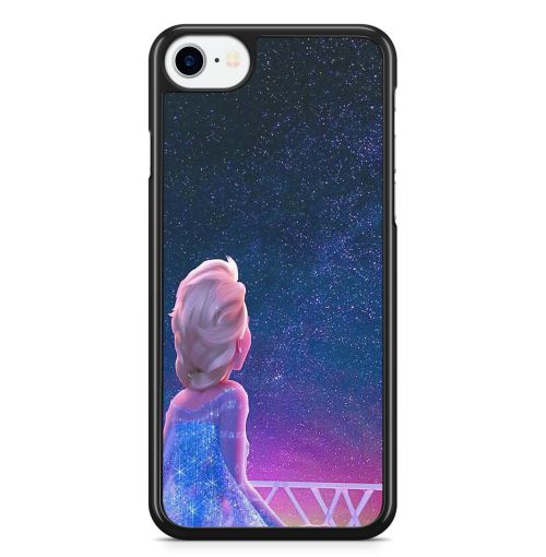 Coque Fifrelin Noire pour iPhone XR Elsa La Reine des Neiges 2