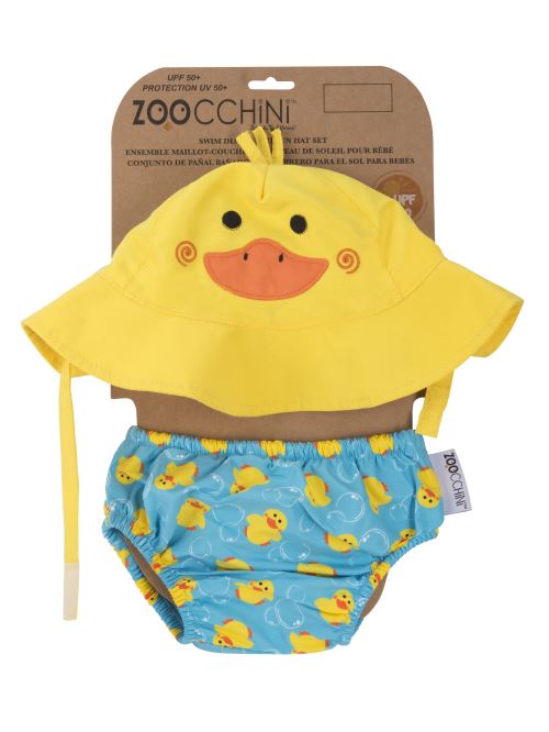 Maillot & chapeau Canard (12-24M)