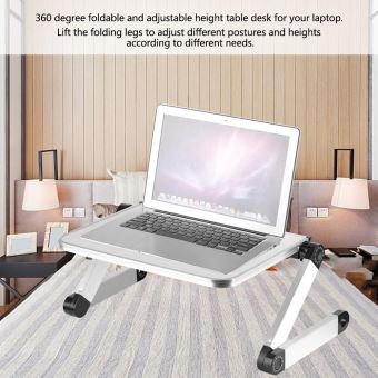 Support Ordinateur Portable Lapdesk pour PC Pliable Réglable