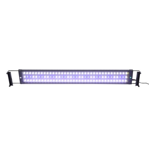 74cm Lampe à 80 LED Éclairage d'Aquarium avec la prise extensible UE prise
