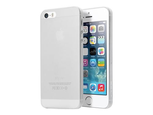 Laut Slimskin - Coque de protection pour téléphone portable - blanc - pour Apple iPhone 5, 5s