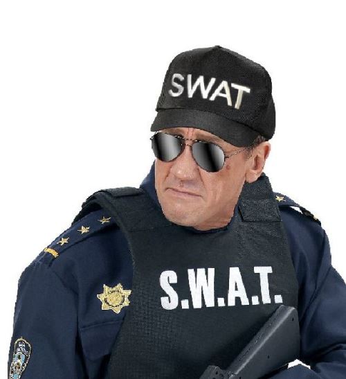 Casquette noir SWAT