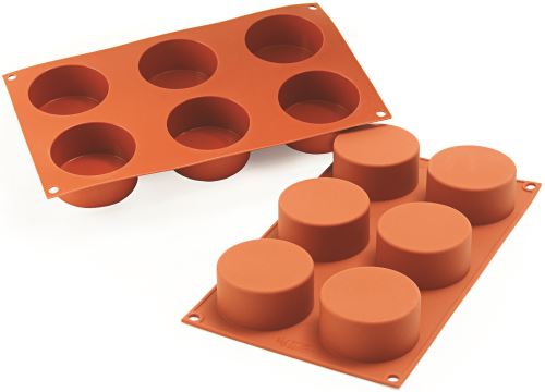 Moule *silicon flex* 6 cylindres
