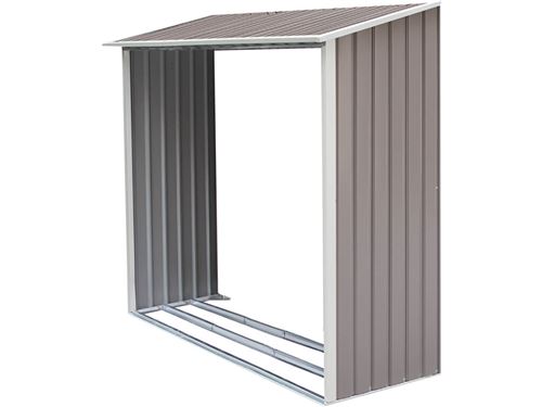 option abri bûches pour abri de jardin dallas 5,29 m²