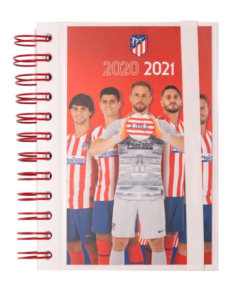 Agenda Scolaire 2020/2021 Quotidien Atletico De Madrid