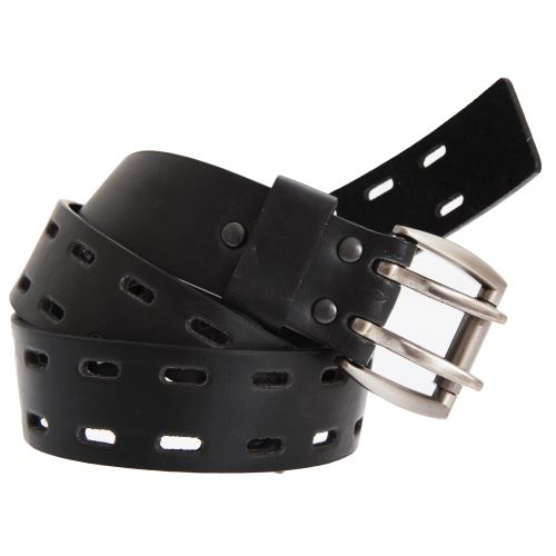 Forest Belts - Cuir reconstitué, largeur 3,5cm - Homme (2XL) (Noir) - UTBL122