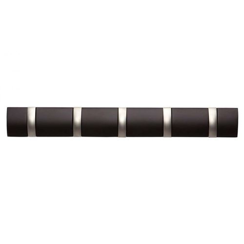 Umbra - Porte manteaux Flip 5 crochets Expresso
