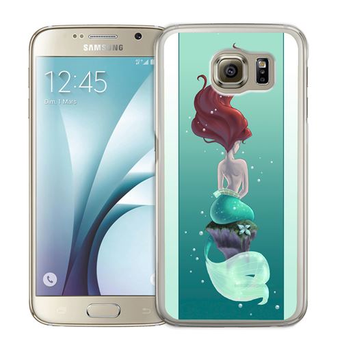 Coque pour Samsung Galaxy S7 Edge ariel la petite sirène