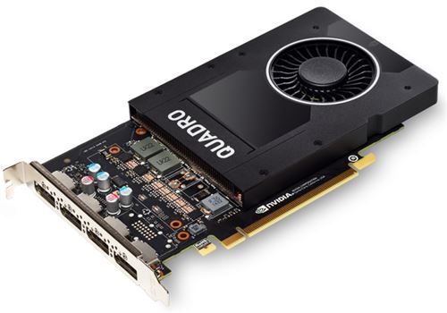 PNY Carte Graphique PNYQuadro P2200 - 5 Go GDDR5X - Pleine Hauteur - 160 bit Largeur de bus - DisplayPort
