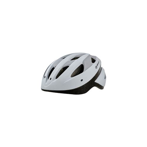 Casque route/vtt polisport sport ride blanc/gris mat avec reglage occipital 54/58