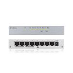 Zyxel Switch Ethernet Gigabit de bureau 8 ports - boîtier en métal, Garantie à vie [GS108B]