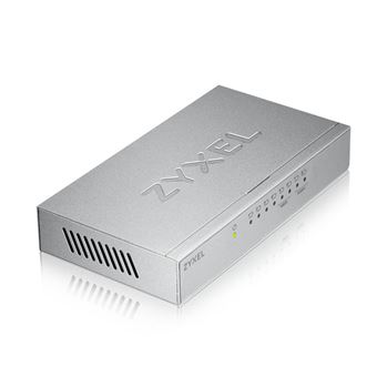 Zyxel Switch Ethernet Gigabit de bureau 8 ports - boîtier en métal, Garantie à vie [GS108B]