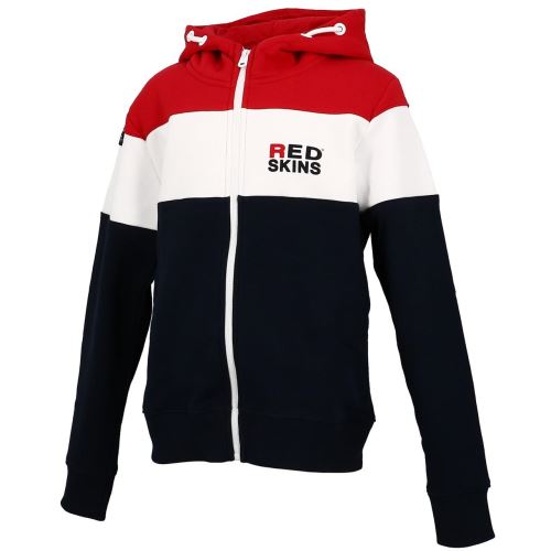 Vestes sweats zippés capuche Redskins Lennon red/navy fz cap sw Blanc taille : 16ans réf : 25698