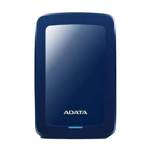 Adata Technology Noir Adata Hv300 - Disque Dur - 1 To - Externe (Portable) - Usb 3.1 - Aes 256 Bits - Bleu
