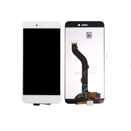 Ecran LCD et Vitre Tactile Blanc Sans Chassis pour Honor 8 Lite.