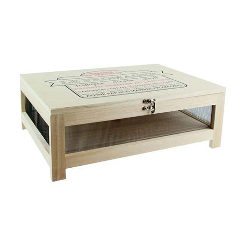 Totally Addict - Cave à fromages avec plateau de service en bois