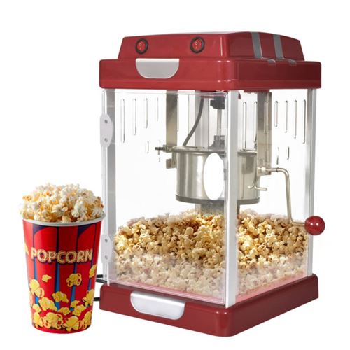 vidaXL Machine à pop corn professionnelle 2,5 Onces