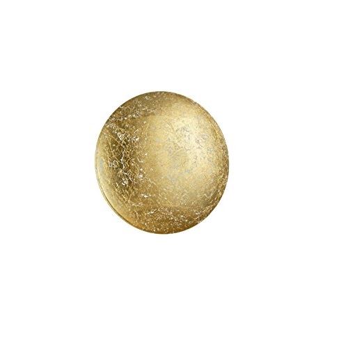 Trio leuchten 624110289 chiros a +, plafonnier, métal, 12 w, métal, goldfarbig, integriert, 8 wattsw
