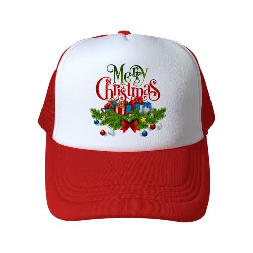 Casquette Chapeau de noël pour Adulte Unisexe - Rouge&Blanc #24