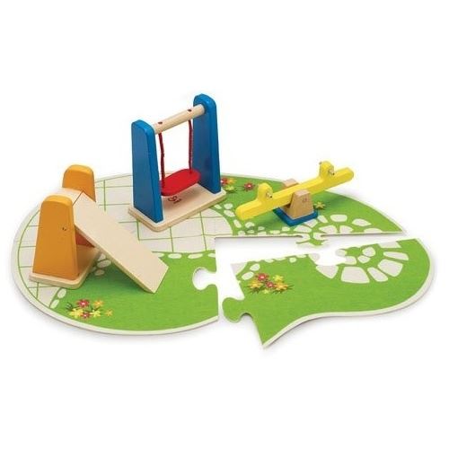 Aire de jeux pour maison de poupée Hape E3461