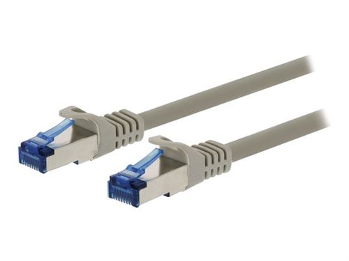 Valueline VLCP85320E20 Câble de réseau Cat6a S / ftp Rj45 (8/8) Mâle - Rj45 (8/8) Mâle 2,00 M Gris