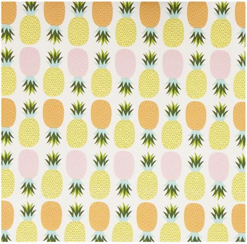 Gift Deco emballage papier ananas 500 x 50 cm
