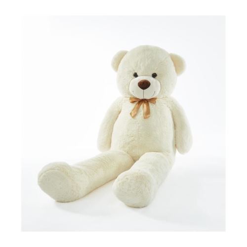 LEON Ours en peluche 200 cm blanc