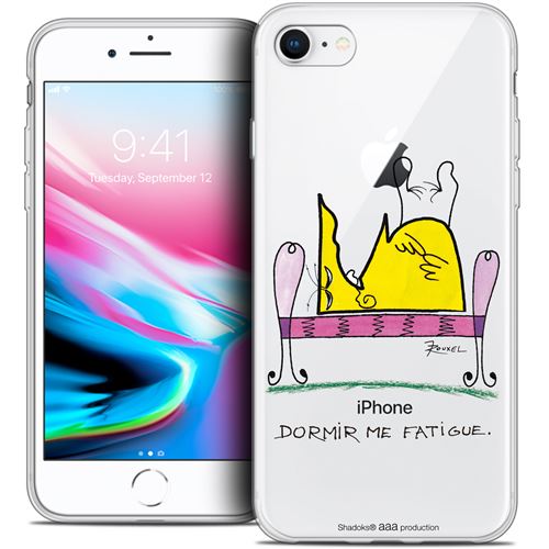 Coque Gel Apple iPhone 7 (4.7 ) Extra Fine Les Shadoks® - Dormir