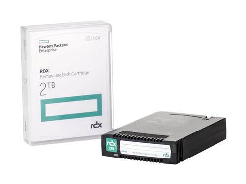 HPE - RDX x 1 - 2 To - support de stockage