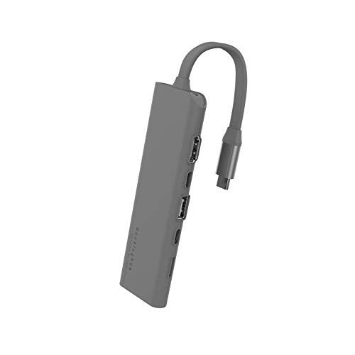 allocacoc DockingHUB, Multi-Functional USB-C Hub, Grey