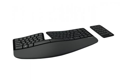 Microsoft Sculpt Ergonomic Keyboard For Business - ensemble clavier et pavé numérique - français