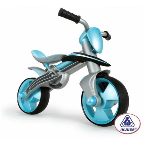 Injusa velo sans pedales jumper avec casque fille