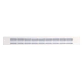 Grille plate 488 375x30mm blanc - RENSON - 9104 - 1